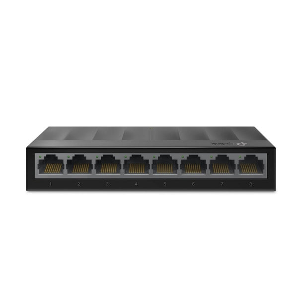TP-LINK LITEWAVE 8-PORT GIGABIT DESKTOP SWITCH 8GIGABIT RJ45 PORTS DESKT Switch TP-Link Gigabit Ethernet LS1008G, 8 Puertos 10/100/1000Mbps, 16 Gbit/s, 4000 Entradas - No Administrable SWITCH  8GIGABIT RJ45 PORTS  DESKT