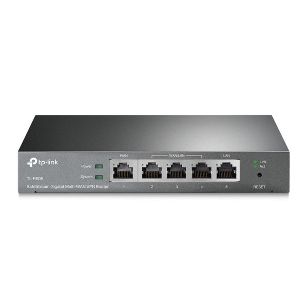 TP-LINK ROUTER VPN SAFESTREAM GIGABIT MULTI-WAN TP-LINK CONTINENTAL Router TP-Link SafeStream TL-R605, Alámbrico, 4x RJ-45 MULTI-WAN TP-LINK CONTINENTAL