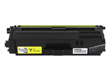 Tóner Brother TN336Y Rendimiento 3500 Páginas Color Amarillo