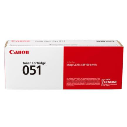 Tóner Canon 051 BK Color Negro para ImageClass Series LBP162dw/MF264dw /MF267dw /MF269dw (1700 Pag)