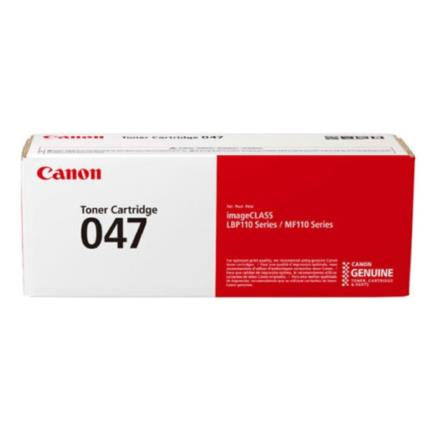 Tóner Canon 047 BK Color Negro para ImageClass Series LBP110/MF110 (1600 Pag)