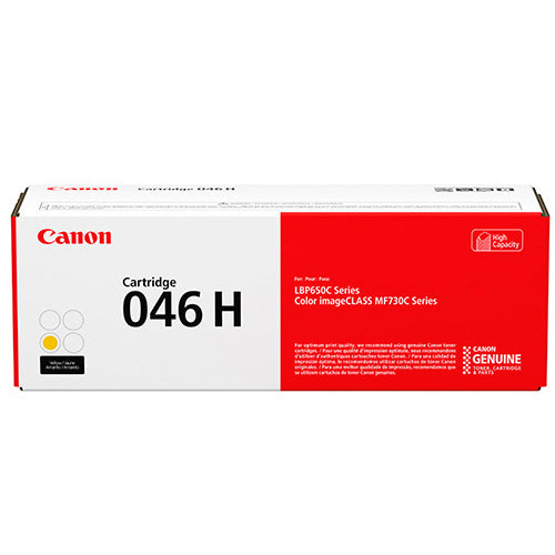 Tóner Canon 046H Y Color Amarillo para ImageClass Series MF730C/LBP650C (5000 Pag)