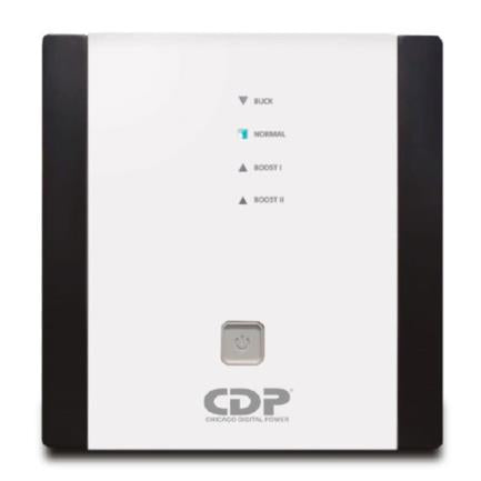 Regulador de Voltaje CDP 2400/1200W 8 Contactos