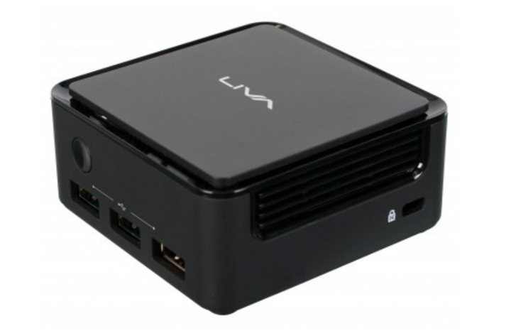 LB MINI PC ECS LIVA Q3D, Intel Celeron N5100, 4GB RAM, 64GB eMMC, Windows 11 Pro, Ultra Compacta 3