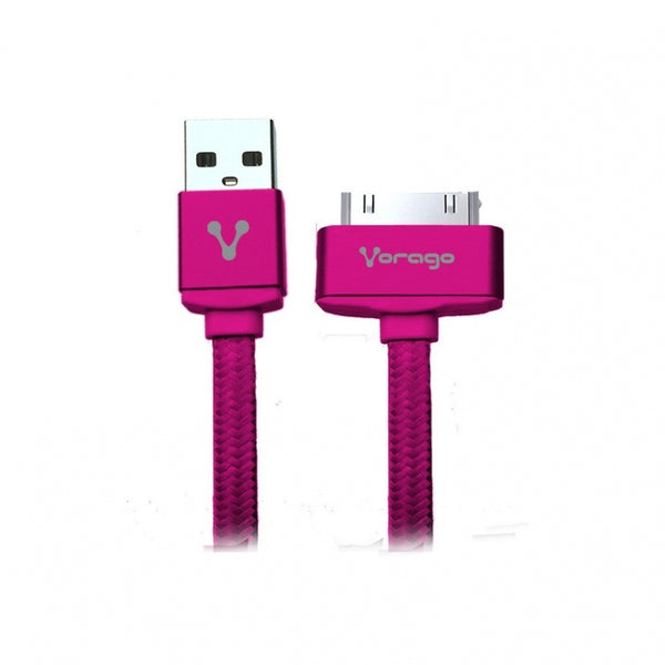 VORAGO CABLE VORAGO CAB-118 USB-APPLE DOCK 1 METRO ROSA BOLSA Cable Vorago Cab-118 USB-Apple Dock 1 Metro Rosa DOCK 1 METRO ROSA BOLSA