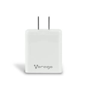 VORAGO CARGADOR P/PARED AU-350 QUICK CHARGE 3.0 20W USB A Y TIPO C BLANC CARGADOR P/PARED AU-350 QUICK CHARGE 3.0 20W USB A Y TIPO C BLANC