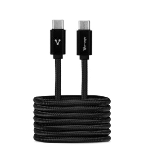 VORAGO CABLE VORAGO CAB-124 USB TIPO C -USB TIPO C 1 MTR CARGA RAPIDA NEGR CABLE VORAGO CAB-124 USB TIPO C -USB TIPO C 1 MTR CARGA RAPIDA NEGR