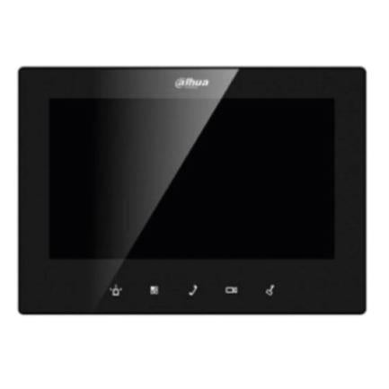 Monitor DAHUA IP de 7" Teclado Touch PoE Estándar Entradas y Salidas de Alarmas Uso Interior TCP IP
