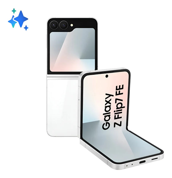 Smartphone Samsung Galaxy Z Flip 7 FE 8+256GB 5G Importado color Blanco
