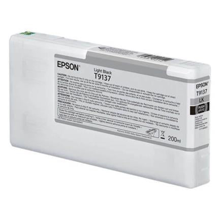 Tinta Epson UltraChrome HD 200ml Color Negro Claro