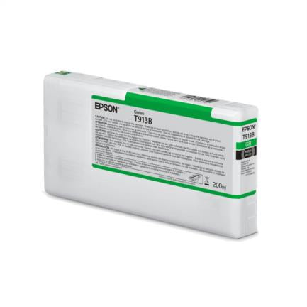 Tinta Epson UltraChrome HD 200ml Color Verde
