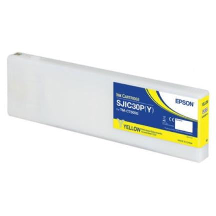 Tinta Epson SJIC30P ColorWorks TM-C7500G Color Amarillo