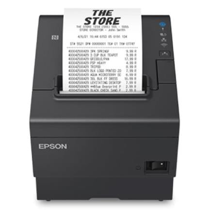 Impresora Térmica de Recibos Epson TM-T88VII 180 dpi Color Negro