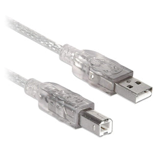 BROBOTIX USD CABLE USB V2.0 A-B 1.8 M PLATA BROBOTIX CABLE USB V2.0 A-B 1.8 M PLATA BROBOTIX