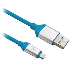 BROBOTIX USD CABLE USB V2.0 A MICRO B 1.2MT AZUL BROBOTIX CABLE USB V2.0 A MICRO B 1.2MT AZUL BROBOTIX