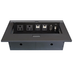 BROBOTIX USD CAJA PARA MESA BROBOTIX NEGRA H DMI/USB/CORR/RJ45CAT6 CAJA PARA MESA BROBOTIX NEGRA H DMI/USB/CORR/RJ45CAT6