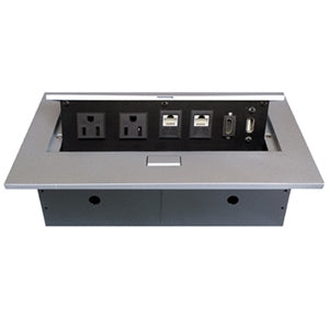 BROBOTIX USD CAJA PARA MESA BROBOTIX PLATA H DMI/USB/CORR/RJ45CAT6 CAJA PARA MESA BROBOTIX PLATA H DMI/USB/CORR/RJ45CAT6