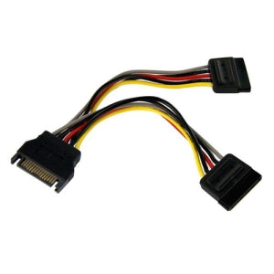 BROBOTIX USD CABLE SATA PARA CORRIENTE. DOBL E A 15 CM BROBOTIX CABLE SATA PARA CORRIENTE  DOBL E A 15 CM BROBOTIX