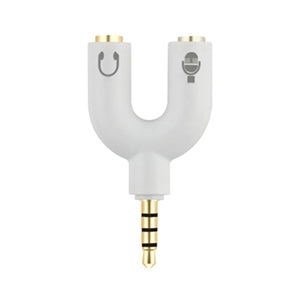 BROBOTIX USD ADAPTADOR STEREO INY A 3.5 DUAL HEMBRA BLANCO BROBOTIX ADAPTADOR STEREO INY A 3.5 DUAL HEMBRA BLANCO BROBOTIX