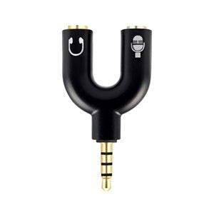 BROBOTIX USD ADAPTADOR STEREO INY A 3.5 DUAL HEMBRA NEGRO BROBOTIX ADAPTADOR STEREO INY A 3.5 DUAL HEMBRA NEGRO BROBOTIX