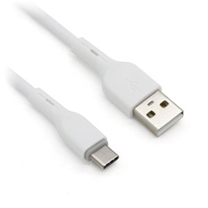 BROBOTIX USD CABLE USB V2.0 TIPO C MACHO DE PVC 1.0M BROBOTIX BLANCO CABLE USB V2.0 TIPO C MACHO DE PVC 1.0M BROBOTIX BLANCO