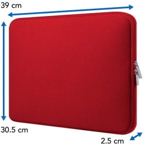 BROBOTIX USD FUNDA DE NEOPRENO PARA LAPTOP 1 5.6IN BASICA ROJO BROBOTIX FUNDA DE NEOPRENO PARA LAPTOP 1 5.6IN  BASICA  ROJO BROBOTIX