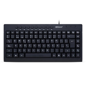 BROBOTIX USD TECLADO USB MINI MULTIMEDIA BRO BOTIX NEGRO TECLADO USB MINI MULTIMEDIA BRO BOTIX NEGRO