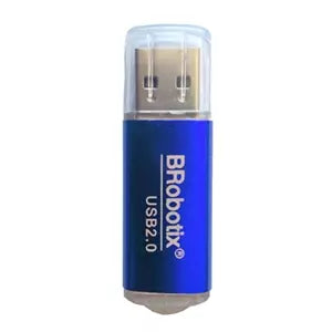 BROBOTIX USD LECTOR TARJETA MICROSD METALICO AZUL USB V2.0 BROBOTIX LECTOR TARJETA MICROSD METALICO AZUL USB V2.0 BROBOTIX