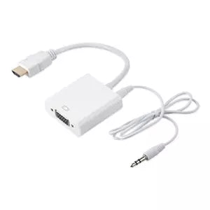 BROBOTIX USD CONVERTIDOR HDMI MACHO A SVGA H EMBRA CON AUDIO BLANCO BROBOTIX CONVERTIDOR HDMI MACHO A SVGA H EMBRA CON AUDIO BLANCO BROBOTIX