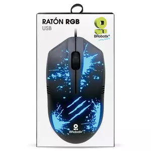 BROBOTIX USD MOUSE BASICO NEGRO USB BROBOTIX RGB XPLOTION MOUSE BASICO NEGRO USB BROBOTIX RGB XPLOTION