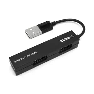 BROBOTIX USD HUB USB V2.0 4 PUERTOS BROBOTIX SMALL NEGRO HUB USB V2.0 4 PUERTOS BROBOTIX SMALL NEGRO