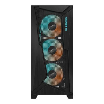 Gabinete Gamer Gigabyte (D90) C301 Glass Media Torre ITX mATX ATX EATX 4xFan ARGB Cristal Templado Negro