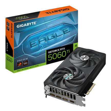 Tarjeta de Video Gigabyte NVIDIA GeForce RTX 5060 Ti EAGLE OC 8GB 128-bit GDDR7 PCI Express x16 5.0