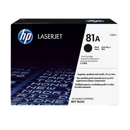 TONER HP 81A LASER NEGRO