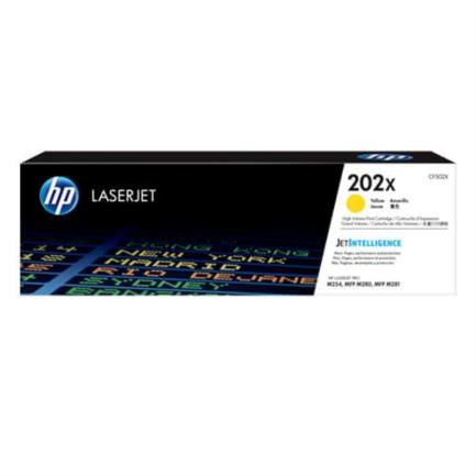 TONER HP 202X AMARILLO