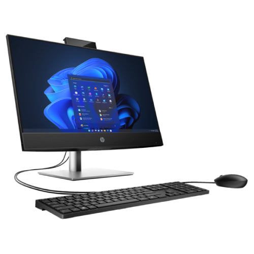 HP 440 G9 All in One con pantalla táctil de 23.8", vista lateral