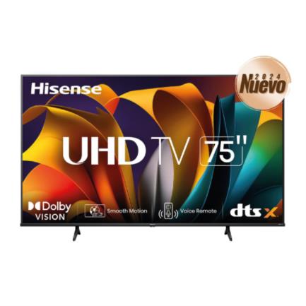 Televisor Hisense A6N 75" Smart TV 4K UHD WI-FI/ Bluetooth/ Google TV (Resolucion 3840x2160)