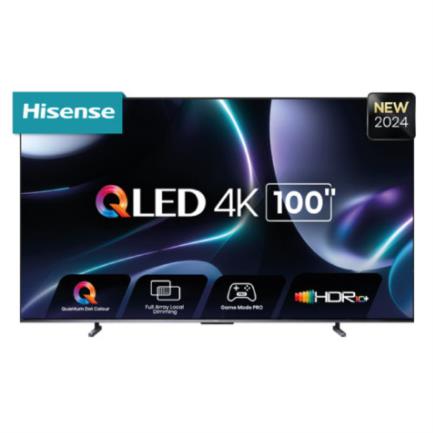 Televisor Hisense QLED de 100 pulgadas 4K/UHD U76N con Google TV