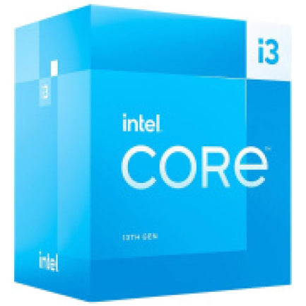 Procesador Intel (D90)Core i3 13100 3.4GHz 12MB 60W S 1700 Quad Core 13th Gen con Graficos con Disipador BX8071513100