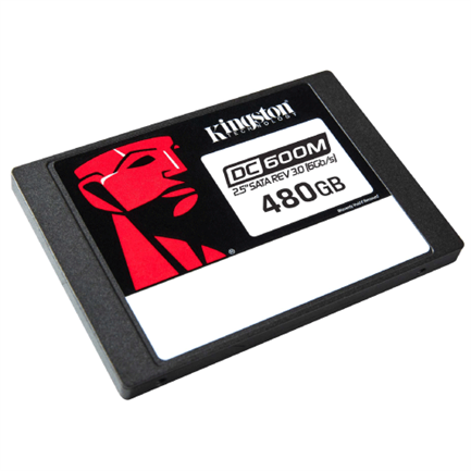 Unidad de Estado Sólido SSD Kingston 480 GB DC600M SATA Enterprise 2.5" Uso Mixto