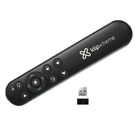Presentador Inalámbrico Klip Xtreme KPP-003 Conexión USB 2.4 GHz Color Negro