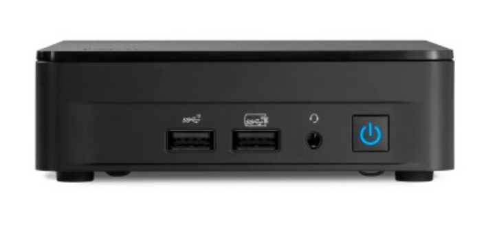 LB MINI PC Barebone Compacta ASUS NUC 13 Pro, Intel Core i3-1315U (13ª Gen), Soporte DDR4 64GB & SSD NVMe, Thunderbolt 4 + Wi-Fi 6E 2