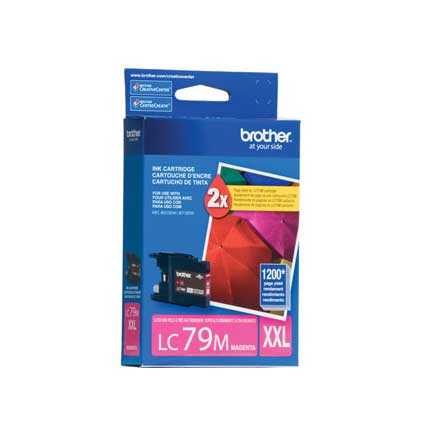 Tinta Brother LC79M Rendimiento 1200 Páginas Color Magenta