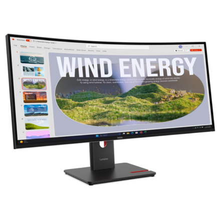 Lenovo Monitor ThinkVision T34WD-40 34 inches