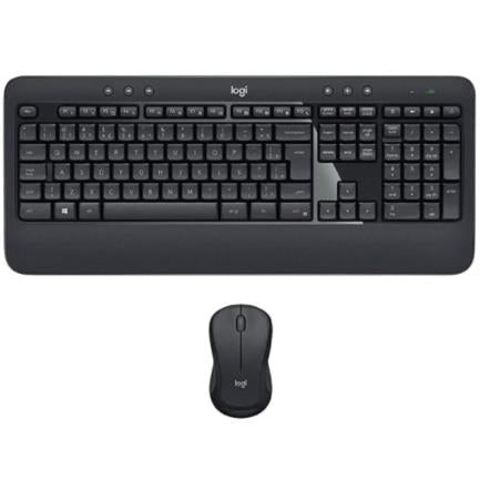 Teclado y Mouse Logitech Advanced MK540 Inalámbrico USB Color Negro