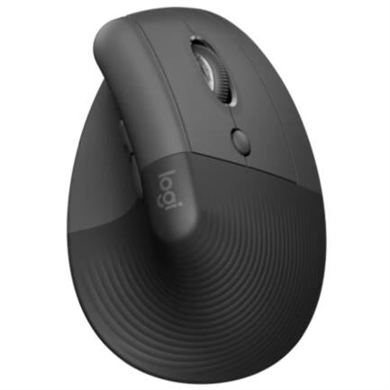 Mouse Logitech Lift Ergonómico Vertical 1000dpi Color Grafito