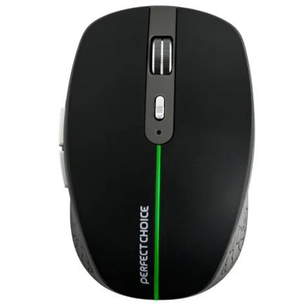Mouse Inalámbrico Ergonómico Perfect Choice Iluminación RGB Orion  3200 dpi