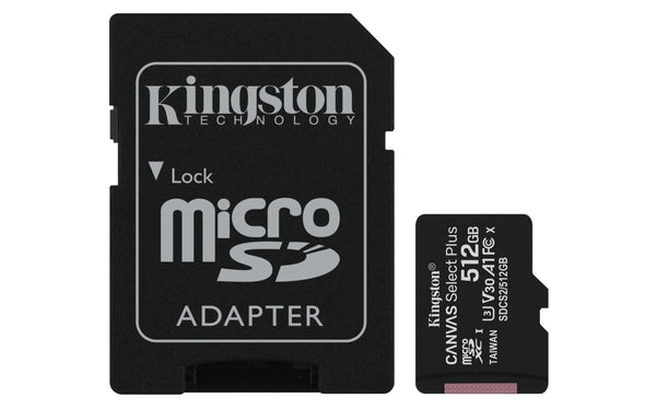 Micro SD Kingston Technology CANVAS SELECT PLUS