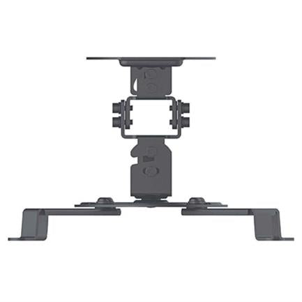 Soporte Proyector Manhattan Básico 13.5 Kg Montaje Techo Movimiento Articulado Color Negro