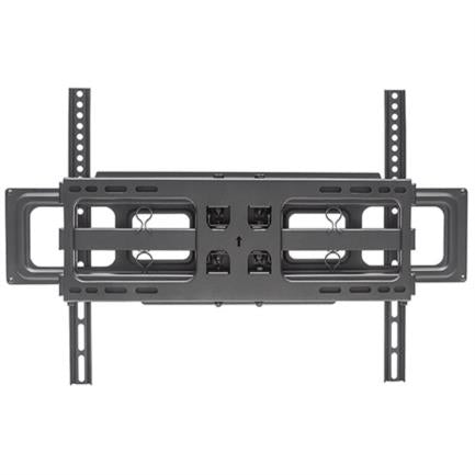 Soporte TV Manhattan Universal 37" a 70" 40 Kg Pared Movimiento Completo Curvas/Planas Color Negro
